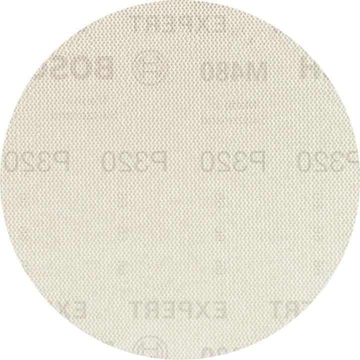 Actual product image Bosch Professional Zubehör EXPERT M480 Sanding net for random orbital sander, 150 mm, G 320, 5 pieces (320)