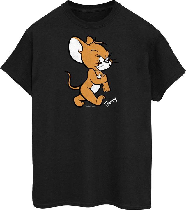 Tom & Jerry Mens Mouse Cotton T-Shirt (XL)