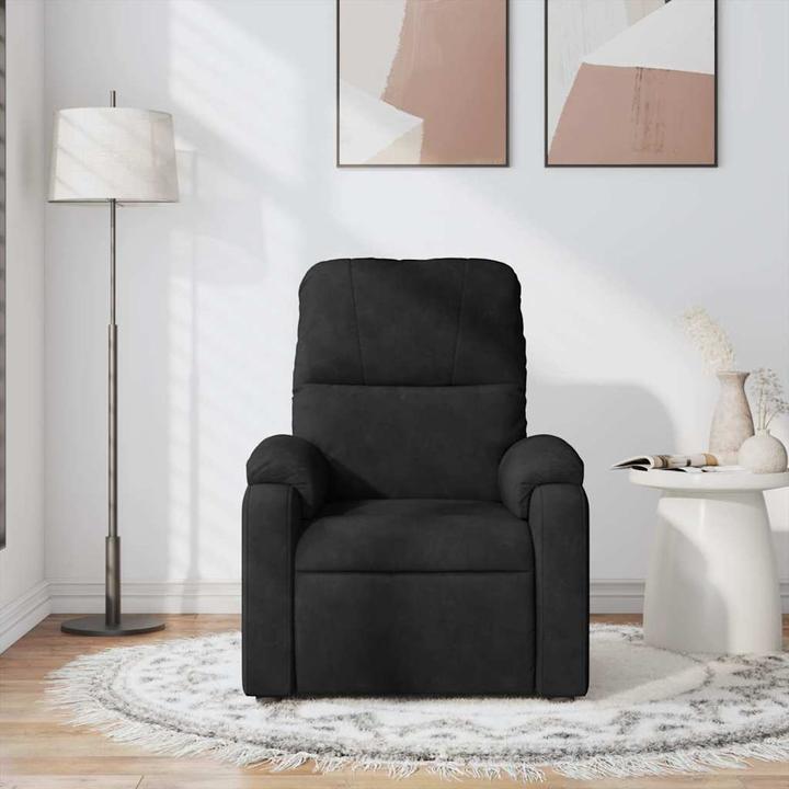Produktbild VidaXL Massagesessel Schwarz Mikrofasergewebe,Farbe