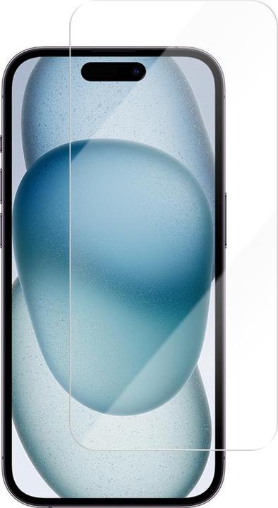 Produktbild Vmax gehärtetes Glas 2,5D Normales Klarglas für iPhone 15 6,1" (1 Stück, Apple iPhone 16)