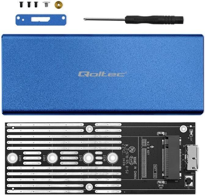 Produktbild Qoltec Aluminium-Gehäuse (M.2)