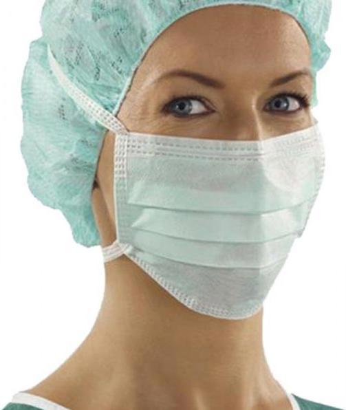 Actual product image Lohmann & Rauscher OP Masken Lite blau (Type II, 50 x)