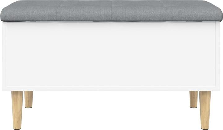 Immagine prodotto VidaXL Panca con vano portaoggetti Bianco 82x42x46 cm (82 cm)