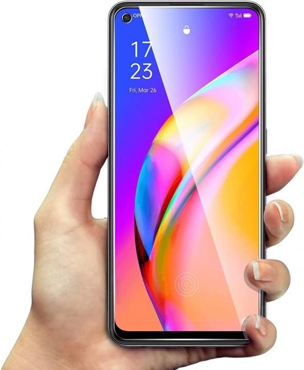 Produktbild Screenguard Oppo A94 5G Panzerglas Schutzfolie Case Friendly Design (1 Stück, Oppo A94 5G)