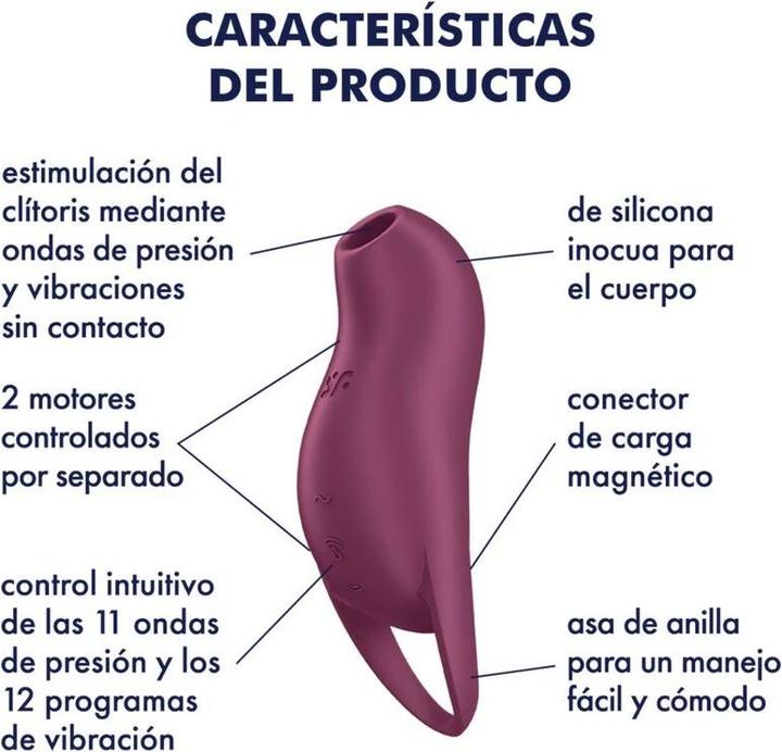 Nährwerte und Zutaten Satisfyer Pocket Pro 1 Lila