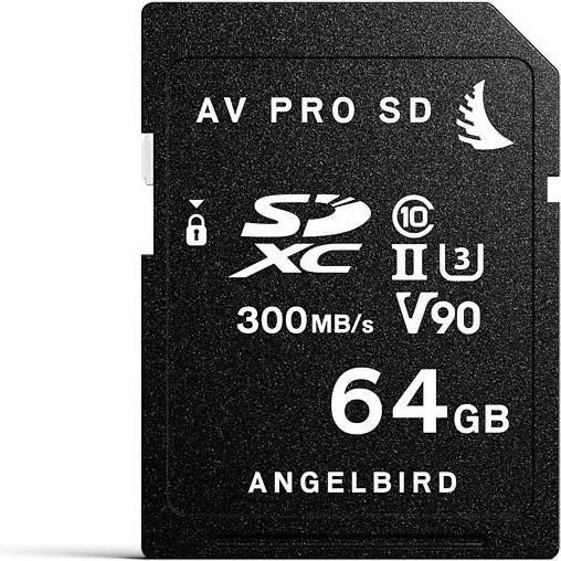 Produktbild Angelbird AV PRO V90 (64 GB, SDXC, U3, UHS-II)