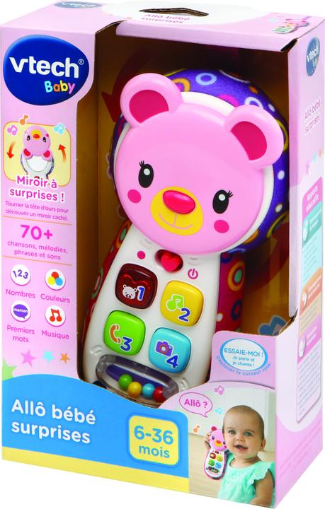 Image du produit VTech Allô Bébé surprises rose (Français)