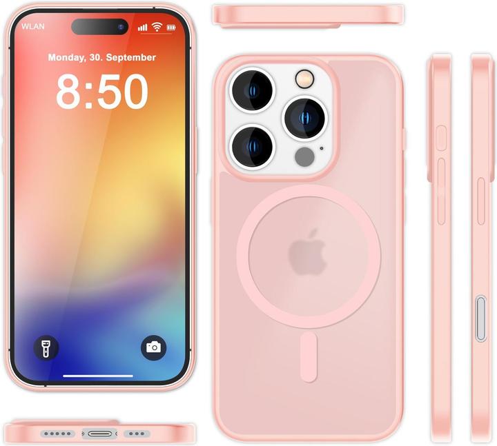 Actual product image Nalia Matte hybrid case with MagSafe function (Apple iPhone 16 Pro)