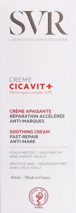 Image du produit Cicavit + Crème (40 ml)