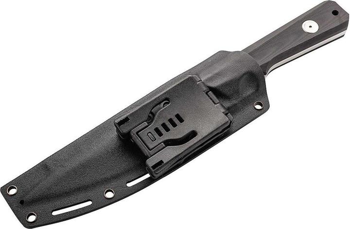 Actual product image Herbertz TOP Collection belt knife, AISI 440 steel, Full Tang, G10 scales, M.O.L.L.E. compatible.