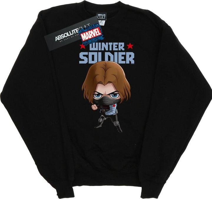 Winter Soldier Bucky Toon Sweatshirt Jungen