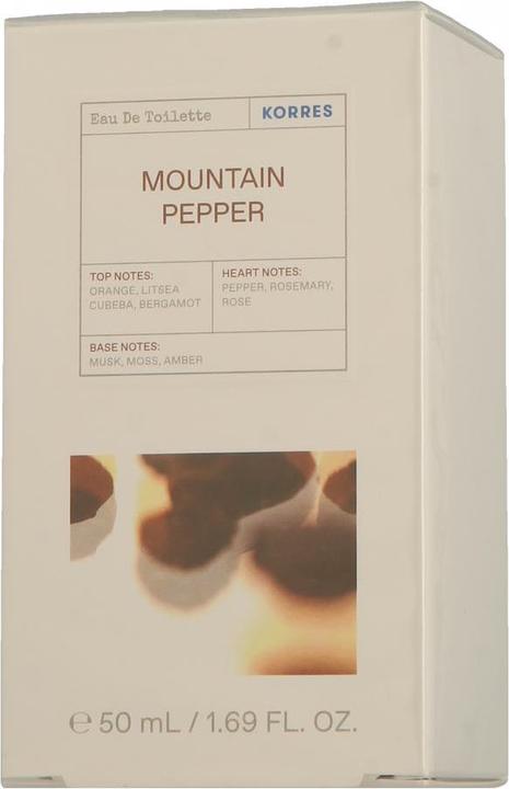 Image du produit Korres Poivre des montagnes (Eau de toilette, 50 ml)