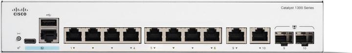 Produktbild Cisco Catalyst 1300 8p GE Ext PS 2x1G Combo (10 Ports)