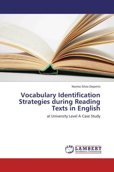 Produktbild Vocabulary Identification Strategies during Reading Texts in English (Englisch, Norma Silvia Depetris, 2012)
