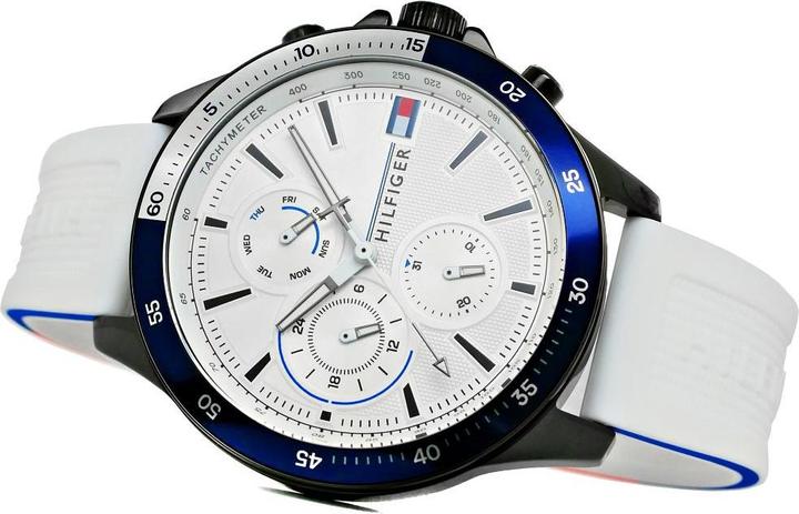 Immagine prodotto Tommy Hilfiger Banca (Orologio da polso analogico, 46 mm)