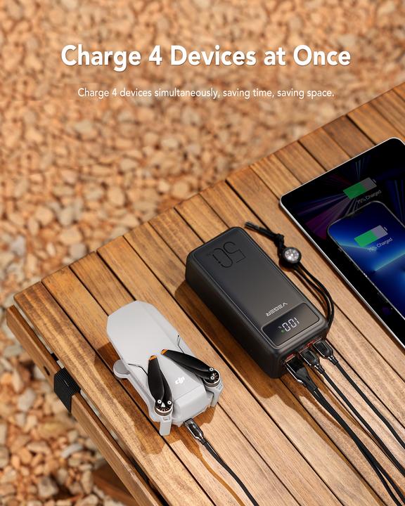 Actual product image Veger Tank Lite (50000 mAh, 22.50 W, 185 Wh)