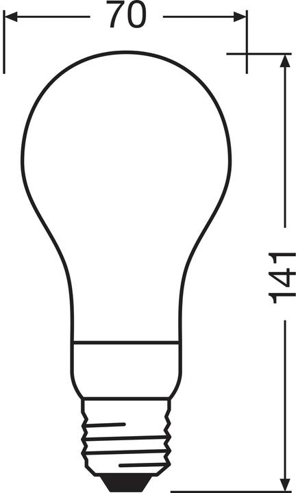 Produktbild Osram Led Superstar Classic A (E27, 18 W, 2452 lm, 1 x, D)