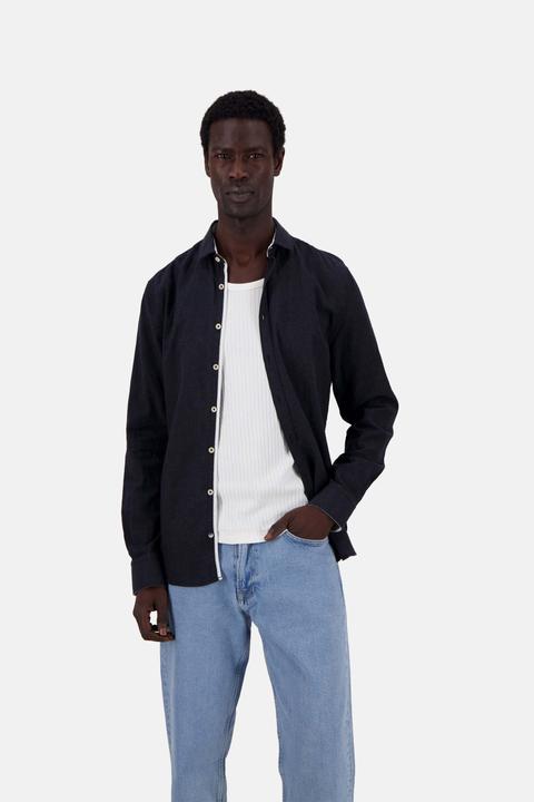 Actual product image Colours & Sons Langarmhemd Shirt-Linen Blend Kent (XL)