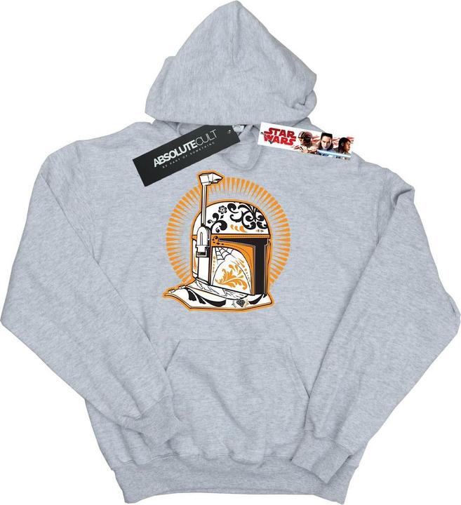 Star Wars Boba Fett Dia De Los Muertos Kapuzenpullover