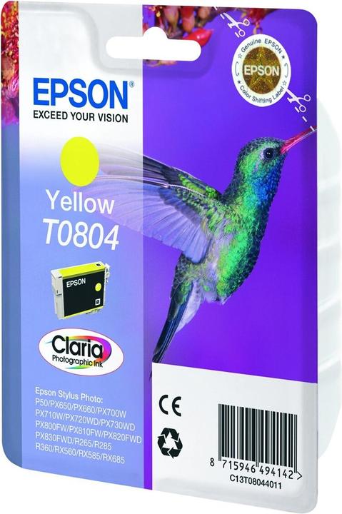Productafbeelding Epson T0804 Claria Photographic (Y)