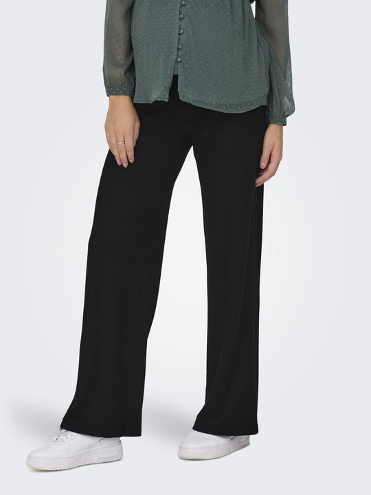 Image du produit Only Maternity Coupe normale Pantalon taille haute Maternity Pantalon coupe large (XL)