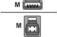 Actual product image HP 0.5M USB 3.0 A to B CABLE (0.50 m, USB 3.0)
