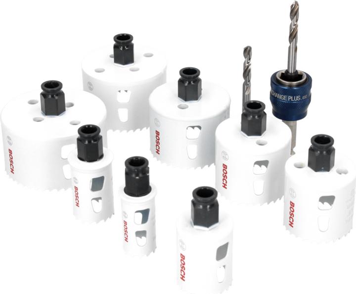 Produktbild Bosch Professional Zubehör 11-tlg. Elektriker-Set 2 Progressor for Wood&Metal (25 mm, 32 mm, 40 mm, 76 mm, 60 mm, 68 mm, 54 mm, 86 mm)