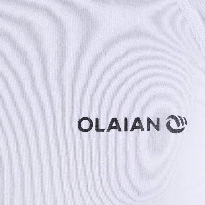 Produktbild Olaian UV-Shirt Surfen Herren langarm - Top 100 weiss (3XL)
