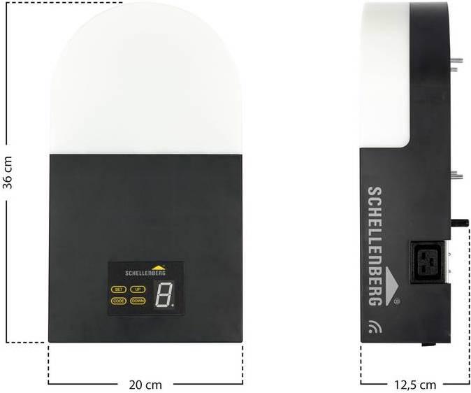 Produktbild Schellenberg Garagentorantrieb DRIVE L, 600 N, 868,4 MHz