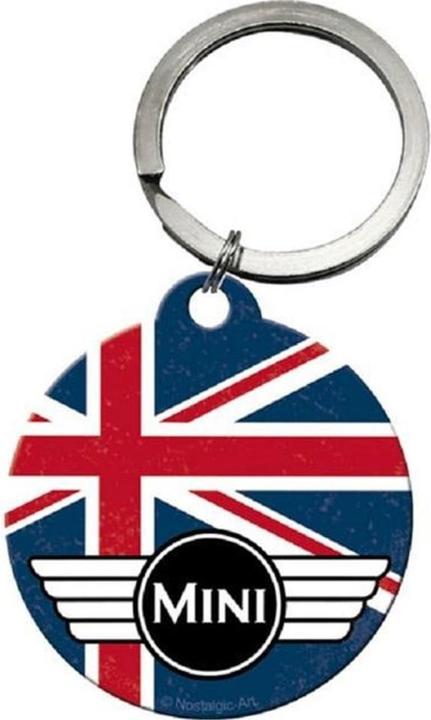 Immagine prodotto Nostalgic-Art Merchandising Portachiavi Mini Morris Ø 4 cm, Multicolore