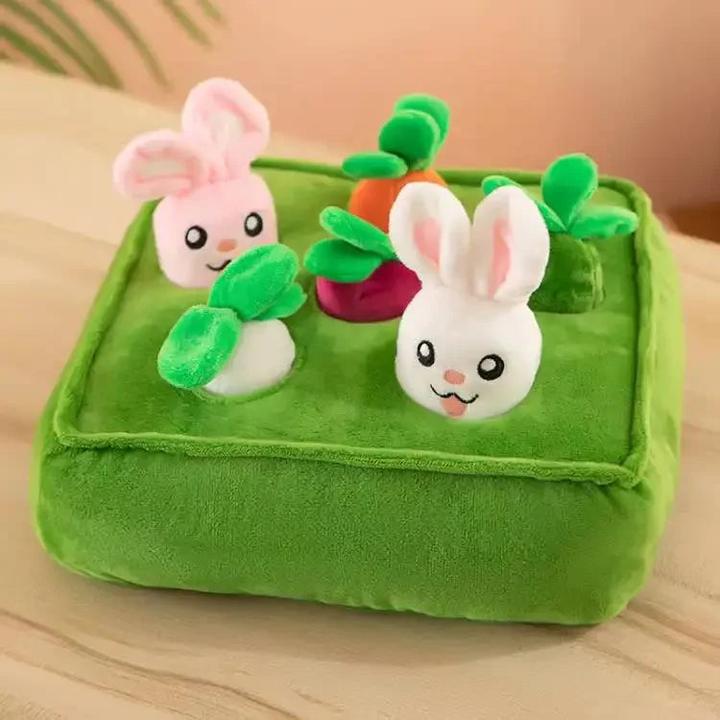 Image du produit Alopini Carotte Snuffle Tapis pour chiens chats Jouets puzzle avec carottes pour petits moyens grands