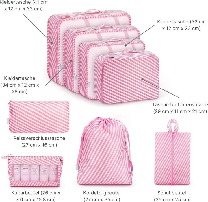 Produktbild Hermex Reisebeutel Set
