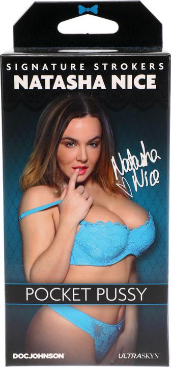 Actual product image Doc Johnson Natasha Nice - ULTRASKYN Pocket Pussy