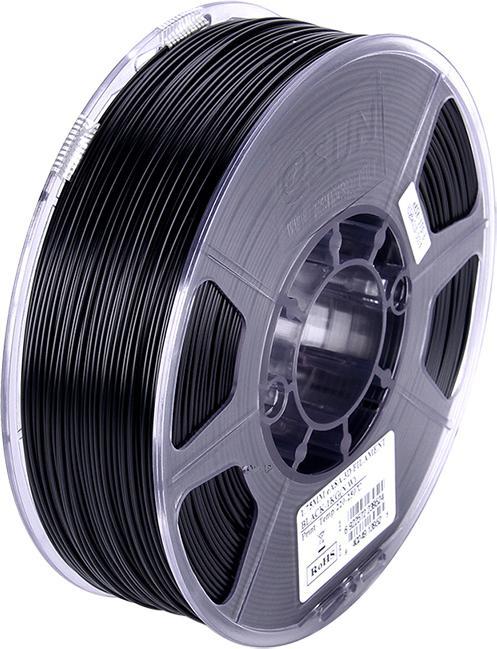 Produktbild eSUN eASA Schwarz Filament 1.75mm 1Kg (ASA, 1.75 mm, 1000 g, Schwarz)