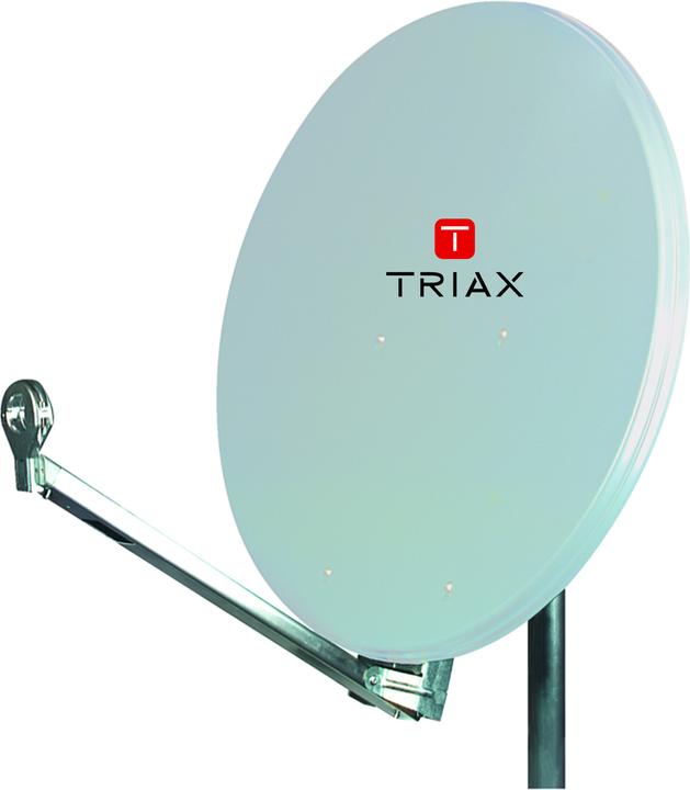 Actual product image Triax Hit FESAT 75 - 10.7 - 12.75 GHz - 37.3 dBi - 15 - 45° - 21° - Gray - Aluminum (Parabolic antenna, 37.30 dB, DVB-S / -S2)