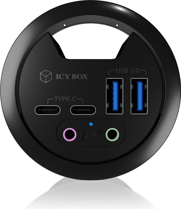 Actual product image Icy Box IB-HUB1403B (USB-A, 4 Ports)