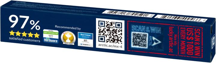 Produktbild Arctic MX-4 mit Spachtel (8.50 W/m K, 4 g)