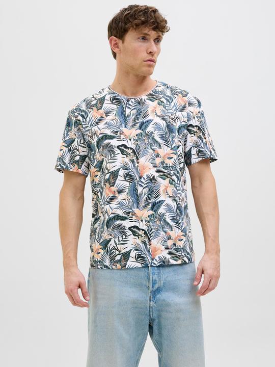 Actual product image Jack & Jones Jjebryan Aop Tee S/S O-Neck Sn (L)