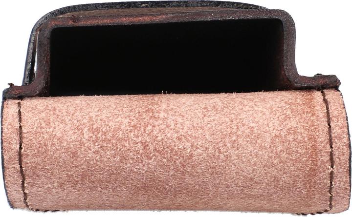 Actual product image Mika Pencil case for 4 pens, saddle leather, brown