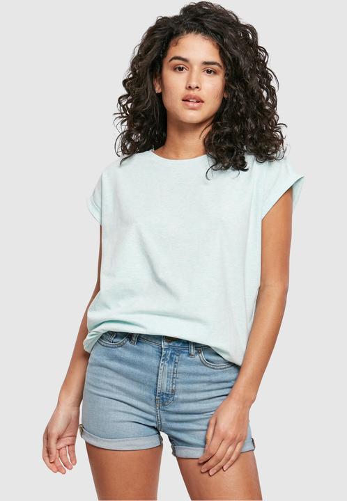 Image du produit Urban Classics Ladies Color Melange Extended Shoulder Tee (4XL)