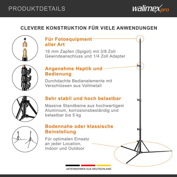 Produktbild Walimex Gn-806 (215 cm, 5 kg)