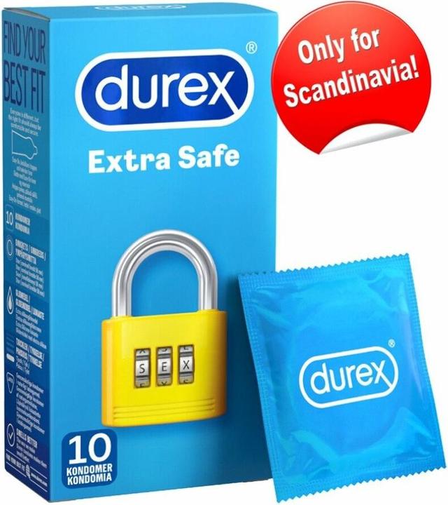 Actual product image Durex Extra Safe (10 pcs.)