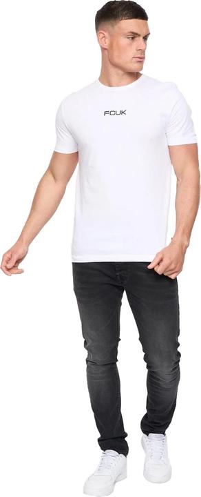 Actual product image French Connection Mens FCUK Chest Build T-Shirt (XL)