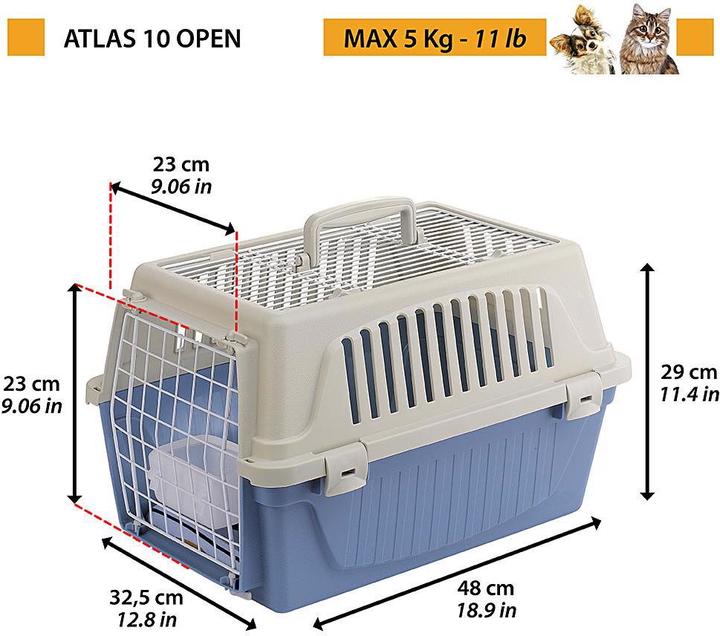 Image du produit Ferplast Atlas Open (Chien, Chat, Verrouillable, Respirant)