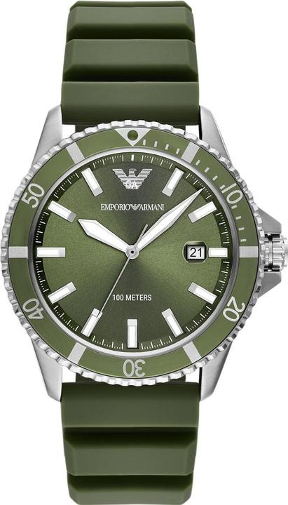 Emporio Armani Herrenuhr (Montre analogique, 42 mm)
