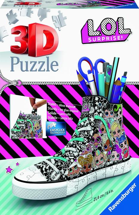 Ravensburger 3D - Sneaker LOL Überraschung (108 Teile)