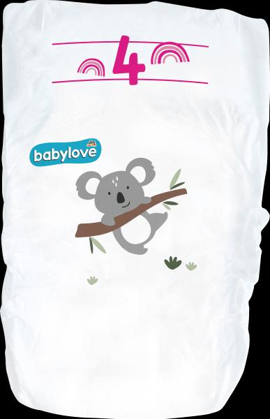 Actual product image dm babylove Premium-Windeln (Size 4, Half month box, 84 Piece)