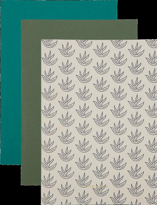 Immagine prodotto House Doctor Notebook, HDDraw, Bianco/Turchese/Verde
