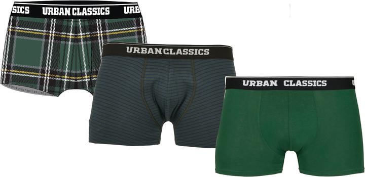 Urban Classics Boxer Shorts 3-Pack (S, 3er Pack)