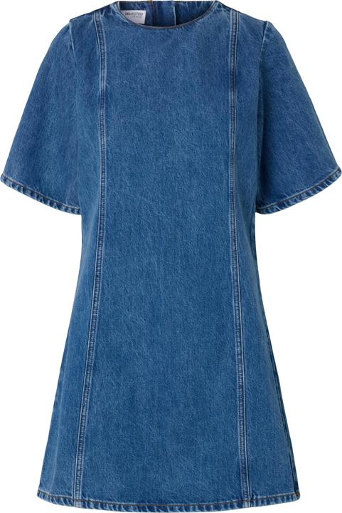 Actual product image Selected Femme Kurzarm Jeanskleid (40)